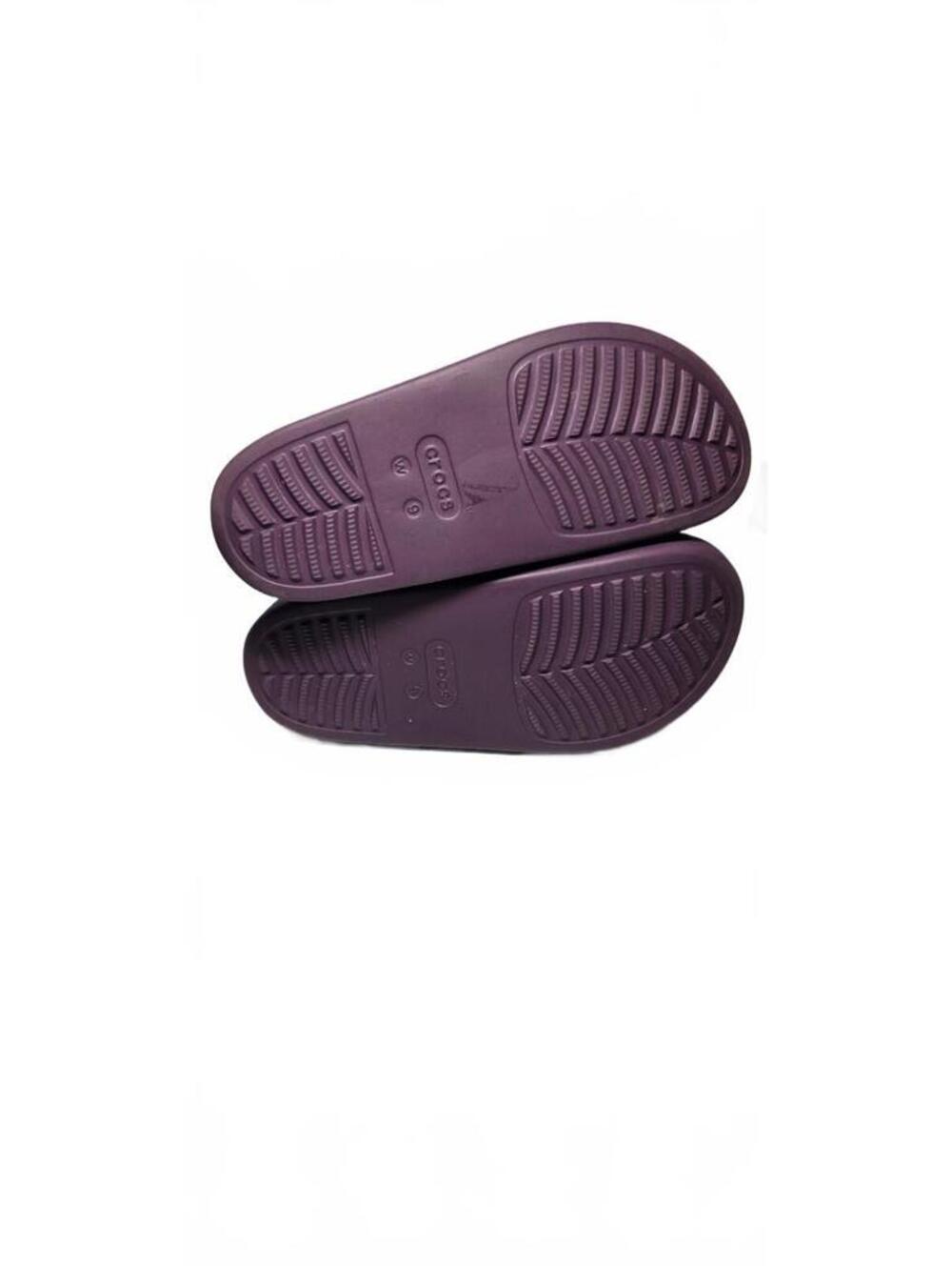 Unisex Crocs Purple Platform Slip-On Clogs Women's Size 9/ Men's 7.5 - Picture 5 of 6